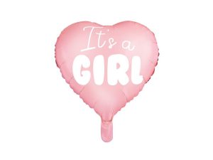 GLOBO DE CORAZON IT'S A GIRL GLOBO DE CORAZON IT'S A GIRL