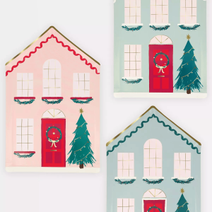 Festive House Plates FESTIVE HOUSE PLATES