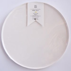 PLATO BLANCO PLATOS GRANDE 9' BLANCOS