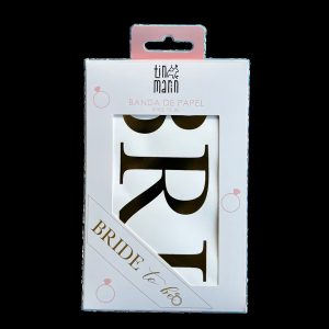CINTA DECORATIVA BRIDE TO BE BANDA BRIDE TO BE