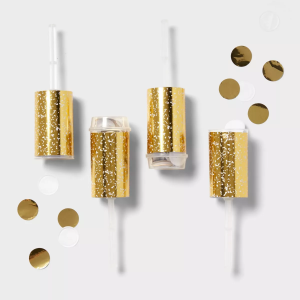CONFETI POPPERS GOLD CONFETI POPPERS GOLD