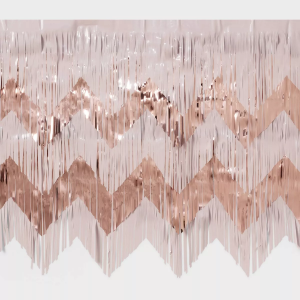 CORTINA DECORATIVA ROSE GOLD CORTINA DECORATIVA