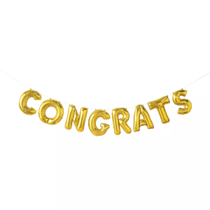 GLOBOS DE MICROFOIL (O METALIZADOS) CONGRATS GLOBOS DE MICROFOIL (O METALIZADOS) CONGRATS