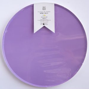 Plato Grande 9 Lila PLATO CHICO 7" LILA