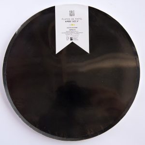 Plato Grande 9 Negro PLATO CHICO 7" NEGRO