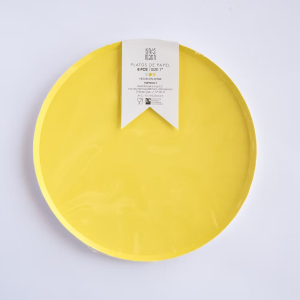 Plato Chico 7 Amarillo PLATO GRANDE 9" AMARILLO