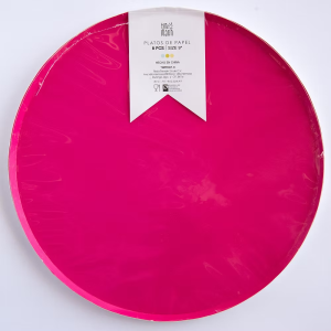 Platos Chico 7 Rosa PLATO GRANDE 9" ROSA