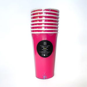 Vaso Grande con diseño Rosa VASO GRANDE ROSA FUERTE