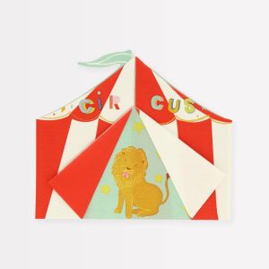 Coloridas Servilletas de regalo Circo