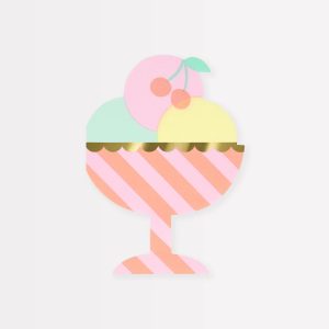 Servilletas ice cream