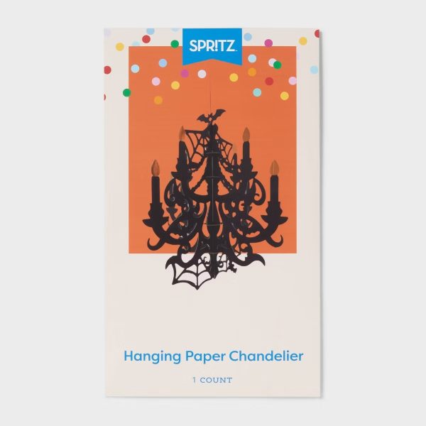 Candelabro de papel Halloween
