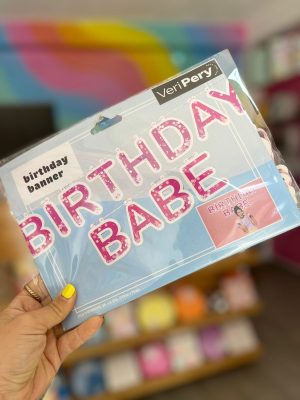 Banner Birthday babe