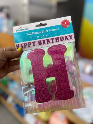 Banner Happy birthday