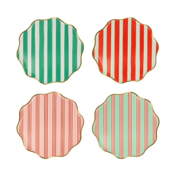 Platos con diseño Navidad
