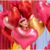 Globo de corozon rosa fuerte