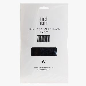 369 Cortina Metalica color negro