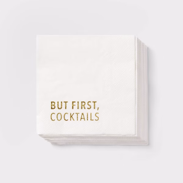 napkins COCKTAILS