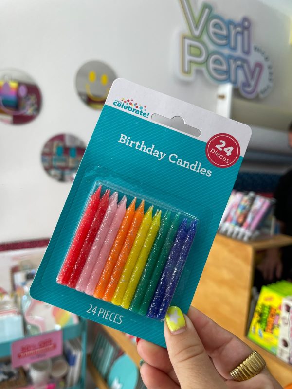 VELAS CHICAS DE COLORES