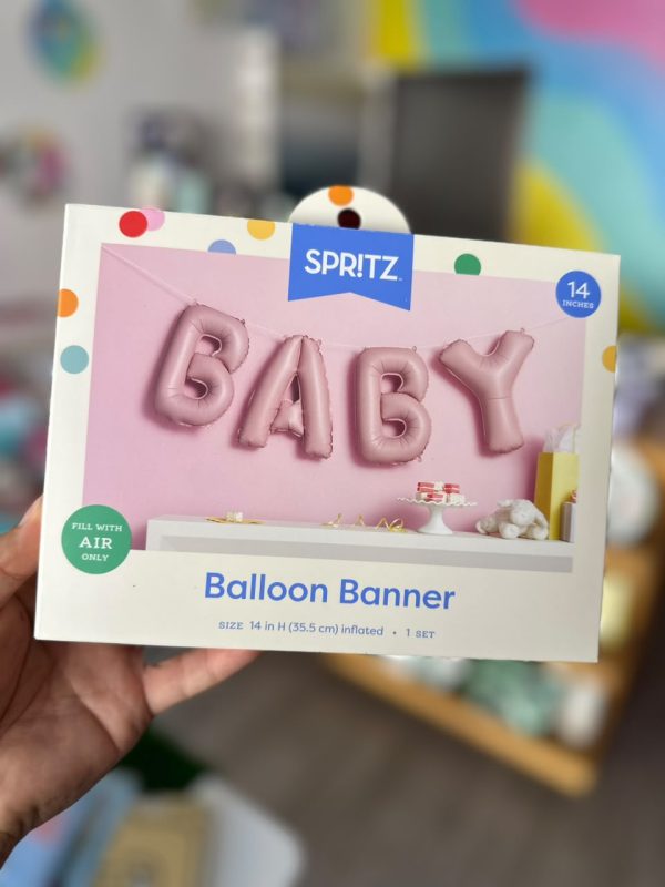 BALLOON BANNER BABY